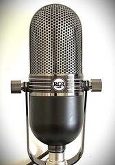 Customized MXL in the style of RCA 77 Ribbon Microphone, w/stand , cable case