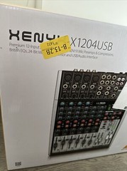 Behringer Xenyx X1204USB Mixer with USB and Effects