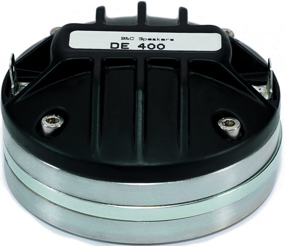 B&C DE400 1″ Neodymium Polyimide Compression Driver 1 kHz – 18 kHz 100 Watts 16Ω