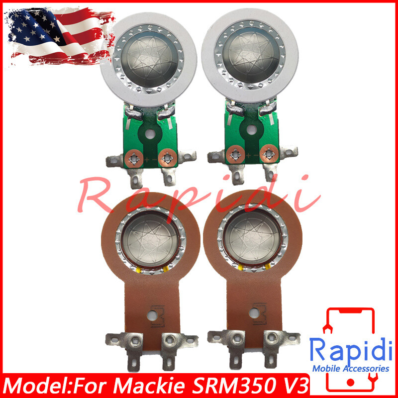 8PCS Titanium Diaphragm for Mackie SRM450 V3,THUMP 15A 12A 12BST Driver Tweeter