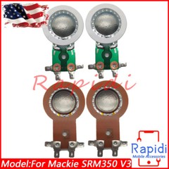 8PCS Titanium Diaphragm for Mackie SRM450 V3,THUMP 15A 12A 12BST Driver Tweeter
