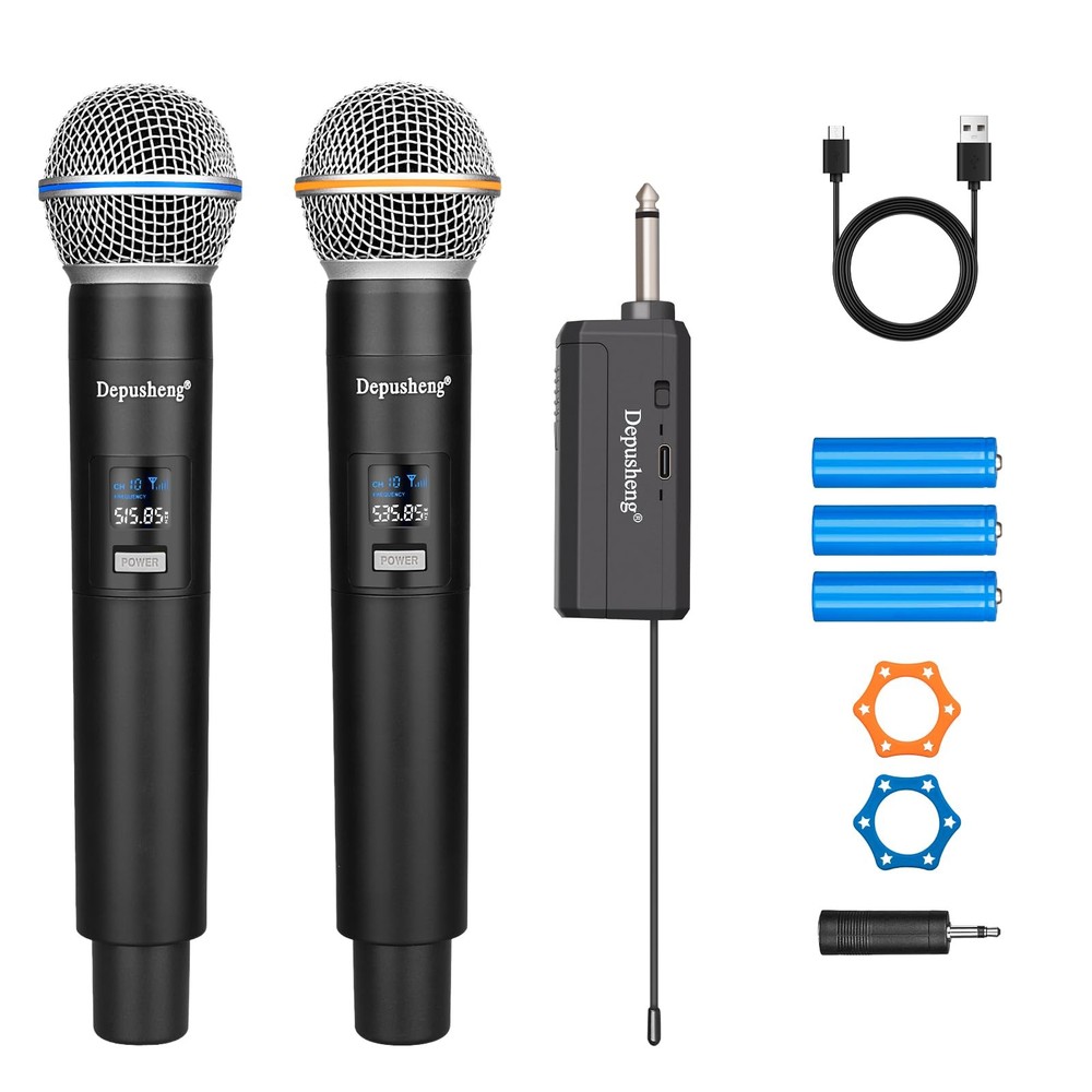 Depusheng R2 US-2 Wireless Mic Gray
