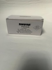 Shure PS43US 100 – 240 VAC 50 – 60 Hz AC Adaptor