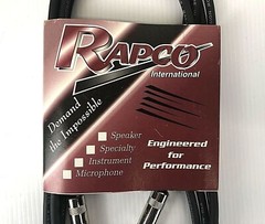 Rapco Horizon BP-10/SS.K 10ft Low Noise Microphone Cable Lot Of 2!