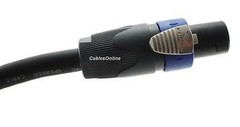 Kirlin 50ft SpeakOn 4C/12AWG NL4FX Pro Audio Speaker Cable w/ NEUTRIK Connectors