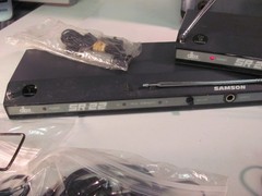 Samson SR22 True Diversity VHF Receiver 190.6 MHz Samson St-2 +more