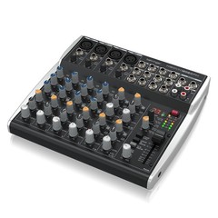 Behringer XENYX 1202SFX Premium Analog 12-Input Mixer with USB Streaming Interfa