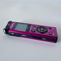 OLYMPUS LS-P2 Linear PCM Voice Recorder 8GB Red (Pink) Complete Box Set Tested
