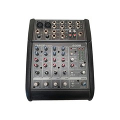 TAPCO Vintage Mackie 6306 Analogue 6-Channel Mixer No Power Supply Not Tested