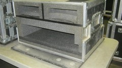 Double Ended 24x25x16 Anvil Computer Work Station Case Wheel Caster Plates