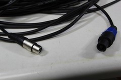 SPEAKER & MIC CABLE – SPEAKON TO SPEAKON, 1/4 TO SPEAKON, XLR TO XLR(01LE26CA)