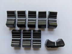 Set of 9 Fader Knobs for Korg Oasys Keyboard Synthesizer 88 76 Mixer Slider Caps