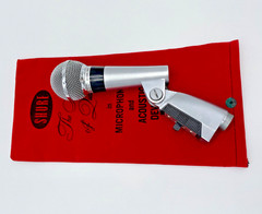 Shure 565s 4 pin Microphone Vintage „The Woodstock Mic“ w/original Velvet Bag