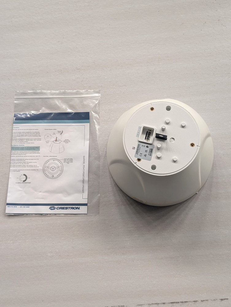 Crestron SAROS PD6T-W-T-EACH – 2-Way In-Ceiling Speaker (Read)