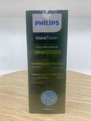 Philips VoiceTracer Wireless Microphone VTR7700 1RX+1TX Audio Recorder