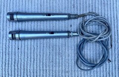 Unbranded Vintage Microphones (set of 2)