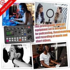 Professional Audio Mixer, SINWE Live Sound Card and F998 SOUND CARD