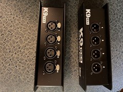 Talent K9-RX4 4 Channel Cat5 XLR Talent K9-TX4 4 Channel Cat5 XLR Snake Box