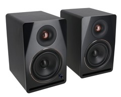 Pair Rockville APM8B v2 8″ Active Powered Studio Monitor Speakers USB+Bluetooth