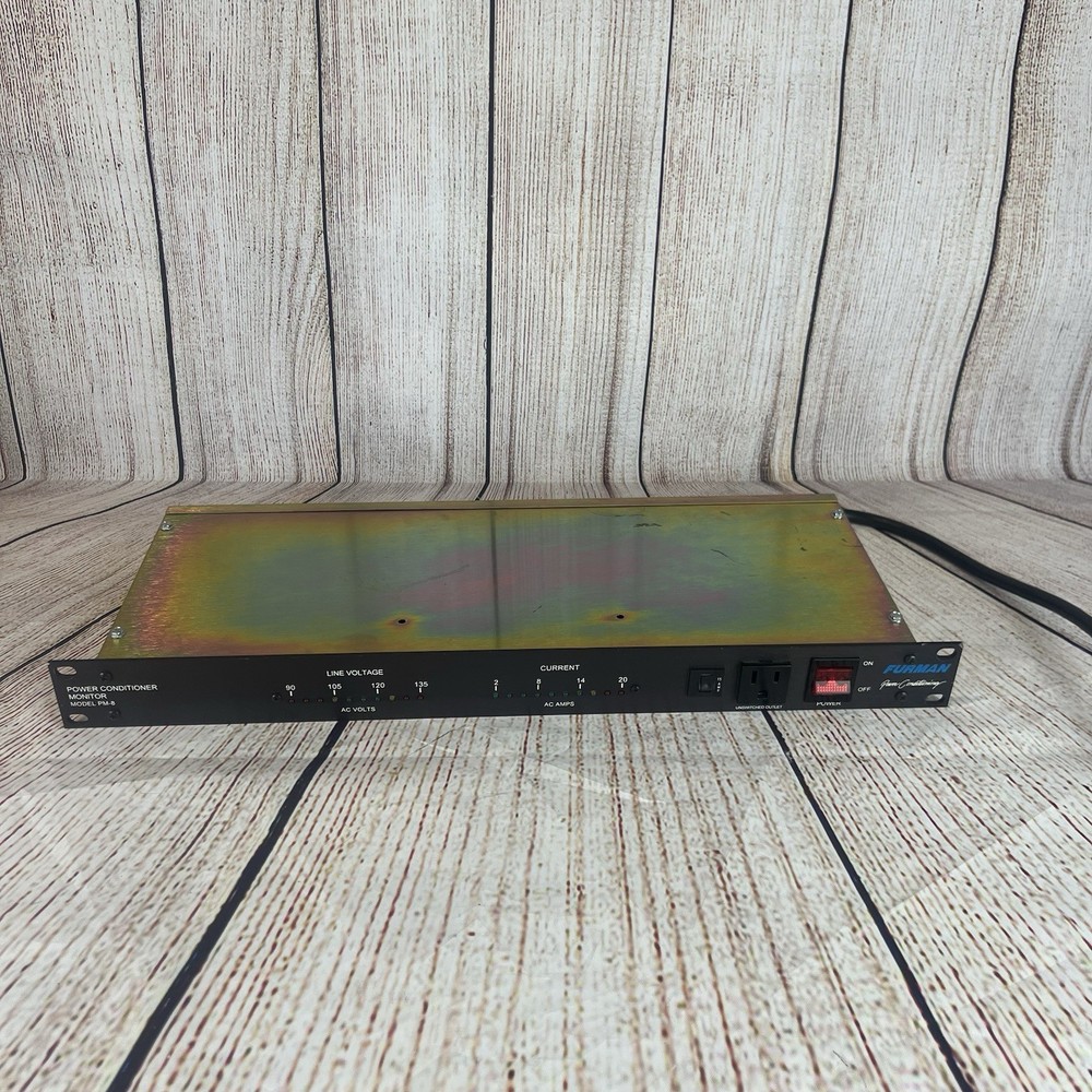 Furman PM-8 Power Conditioner Montior 120 V Rack-Mountable