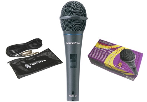 Vocopro MARKCV1 Condenser Microphone – 50Hz-18kHz – Wired – Handheld