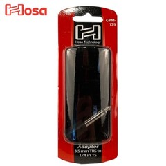 Hosa GPM-179 Mini Stereo To Mono 1/4″ Headphone Adapter