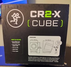 Mackie CR2-X-CUBE Premium Compact Desktop Speakers. Brand new in Box !
