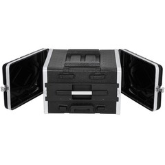 VEVOR 6U Rack Case Server Rack Cabinet 19 in Depth with ABS Construction Handle