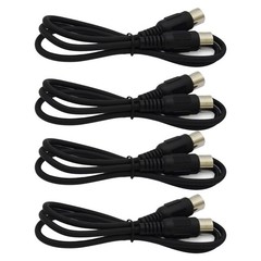 Zero-Delay 4pcs MIDI 5-pin Male to Male Connector Plastic Shell Electronic Piano