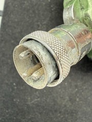 Vintage 1960’s Astatic DN-HZ High-Impedance Microphone, Ham, Harp Vintage GREEN