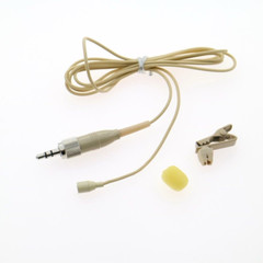 ECM22 Tie Clip Lapel Hidden Microphone For Sony UTX UWP V1 D11 D21 BeltPack