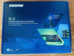 Shure SLX24 with a BETA58 Wireless Handheld Microphone 518-542 MHz Fully Works