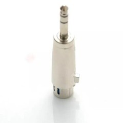 XLR Female Plug To 1/4 inch 6.35mm Male Plug TRS Audio Cable Adapter Connector