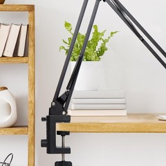 Durable Metal Microphone Desk Clamp with Foam Padding – Perfect for Boom Arms