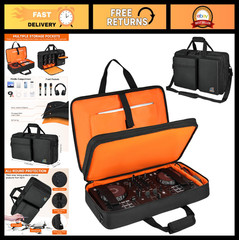 Padded DJ Controller Case for Pioneer DDJ-FLX4, Numark Mixtrack Pro FX & More –