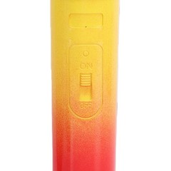 Microphone Gradient Color Lightweight Plastic Mic Prop For Speech
