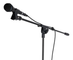 Rockville RVMIC50 Portable Sturdy Mic Stand w/ Boom Arm, Carry Bag, Adjustable