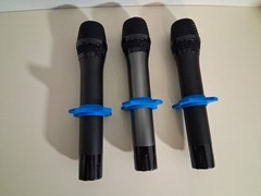 Bietrun Wireless Microphones Professional UHF Metal Dual Handheld Cordless Dynam