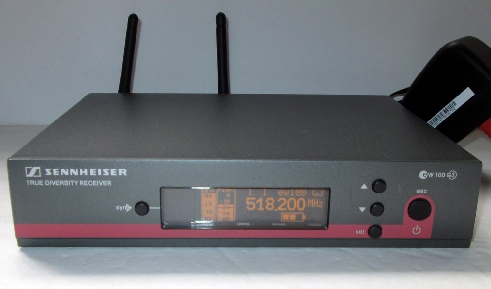 SENNHEISER EM 100 G3 A band Wireless Receiver for SK, SKM, SKP A band only