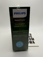 Philips VoiceTracer Wireless Microphone VTR7700 1RX+1TX Audio Recorder