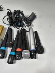 Lot of 10 Used Microphones – Various Models & Brands, Working