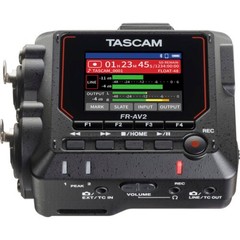 TASCAM FR-AV2 Compact 32-bit Float Field Recorder and Timecode Generator