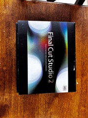 Apple Final Cut Studio 2 Pro 6 DVD Studio Pro 4 Manuals only – no software