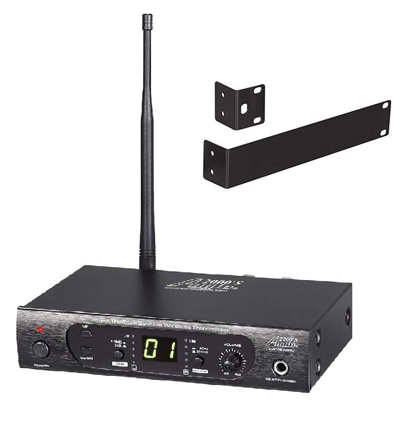 Audio2000’S AWX6308U UHF 100CH Frequency 500 Wireless In-Ear Monitor Transmitter