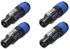 4 PCS Neutrik Professional NAC3FXXA-W-S PowerCon Power IN 20A AC Connector