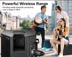 Aokeo AK-M1 XLR Bluetooth Receiver, High-Fidelity 100ft Stable Connection