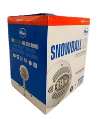Logitech Blue Snowball Ice Plug-And-Play USB Microphone – Brand New Sealed