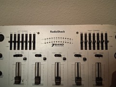 Vintage RadioShack 3-Channel Stereo Sound Mixer w/ 7-Band EQ (Cat. 32-2057) – Us