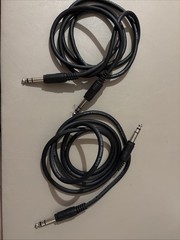 Live Wire Shielded Balanced Cable 18199 2 PCs 5 Ft Each Instr. , Studio Etc.