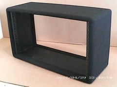 Pearson 10 space simple rack black 12″ deep !
